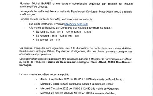 avis d'enquête publique